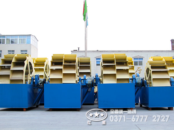 不同類型的洗砂機特點、型號和技術參數(shù)