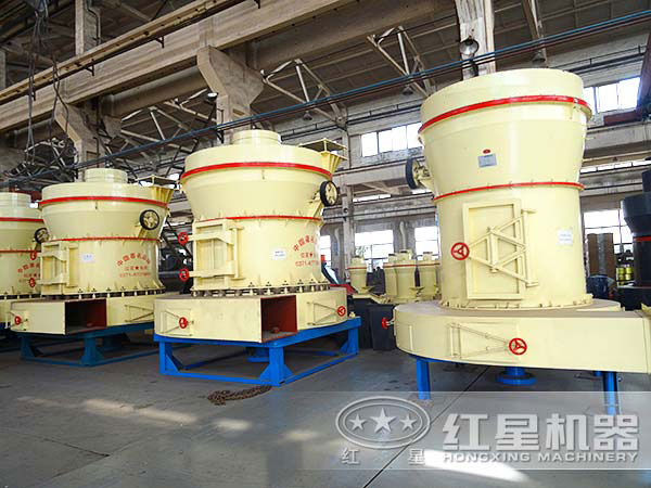 高壓微粉磨粉機生產車間 高壓微粉磨粉機生產車間