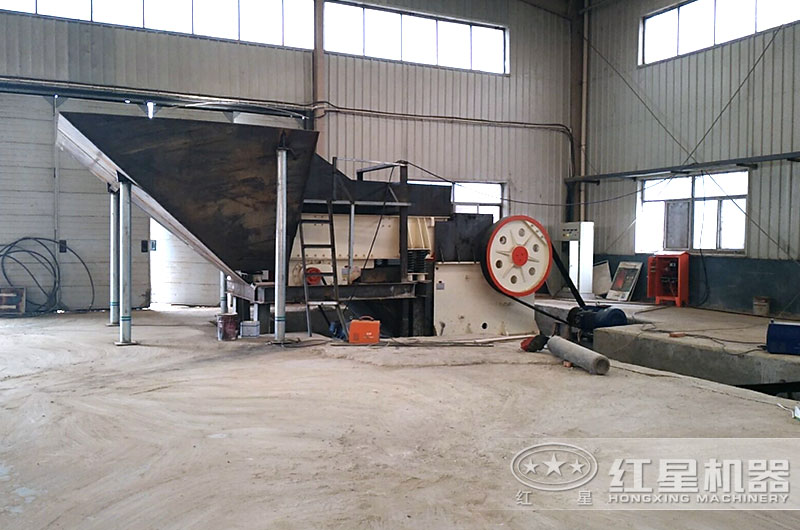 廣西客戶現場(顎式破碎機) 廣西客戶現場(顎式破碎機)