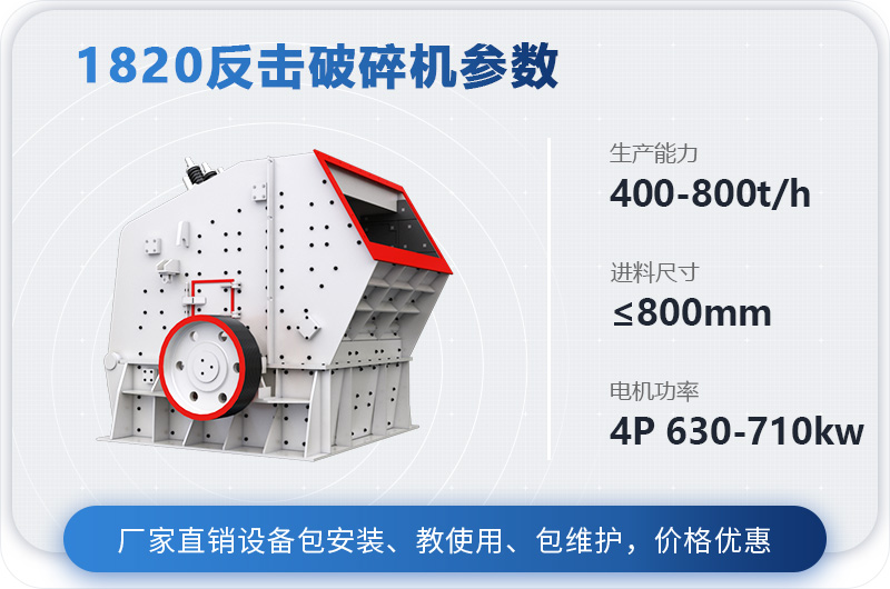 1820反擊破碎機(jī)技術(shù)參數(shù) 1820反擊破碎機(jī)技術(shù)參數(shù)