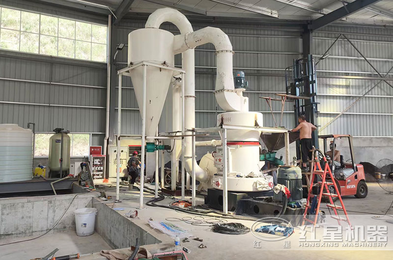 立磨機工作現場實拍圖 立磨機工作現場實拍圖