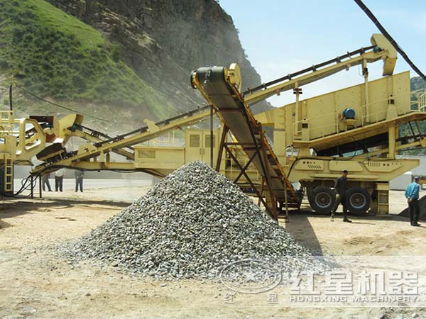建筑垃圾處理生產(chǎn)線工作現(xiàn)場 建筑垃圾處理生產(chǎn)線工作現(xiàn)場