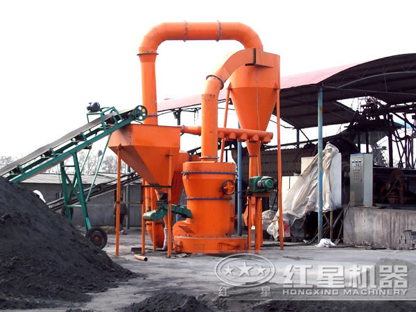 雷蒙磨粉機投產現場 雷蒙磨粉機投產現場