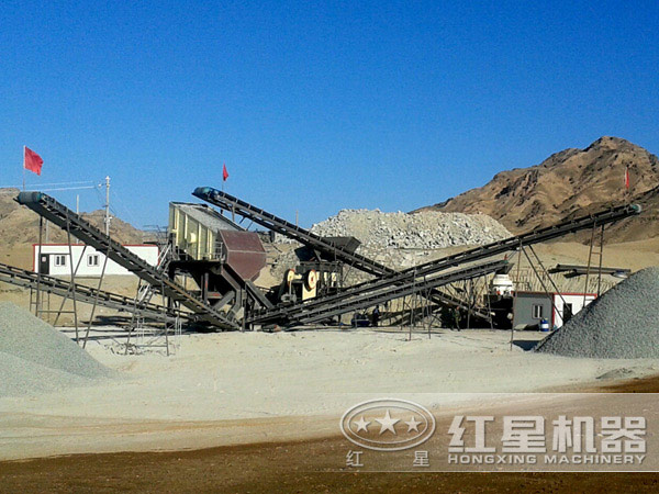 固定式建筑垃圾處理工藝現(xiàn)場(chǎng) 固定式建筑垃圾處理工藝現(xiàn)場(chǎng)