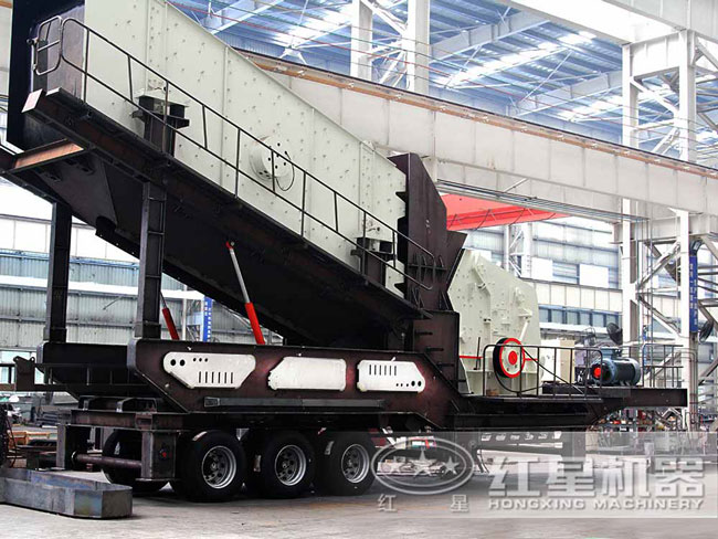 HX216F315車載流動打沙機 HX216F315車載流動打沙機