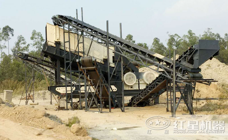 廣東移動顎式破碎機生產(chǎn)現(xiàn)場 廣東移動顎式破碎機生產(chǎn)現(xiàn)場