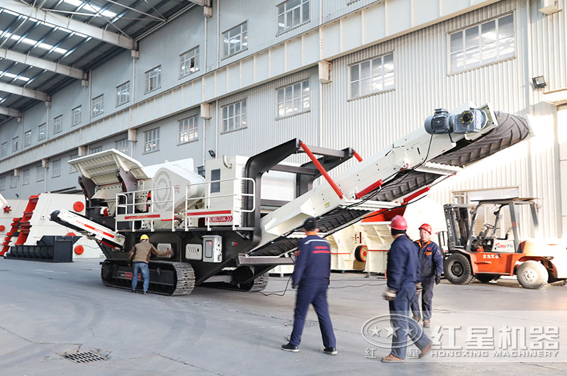 履帶式移動破碎機 履帶式移動破碎機