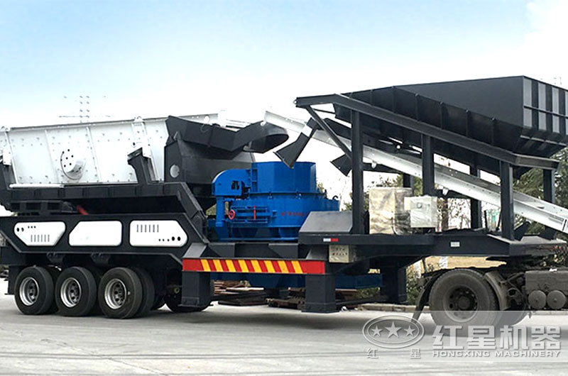 適合夜間工作的移動沖擊式制砂機 適合夜間工作的移動沖擊式制砂機