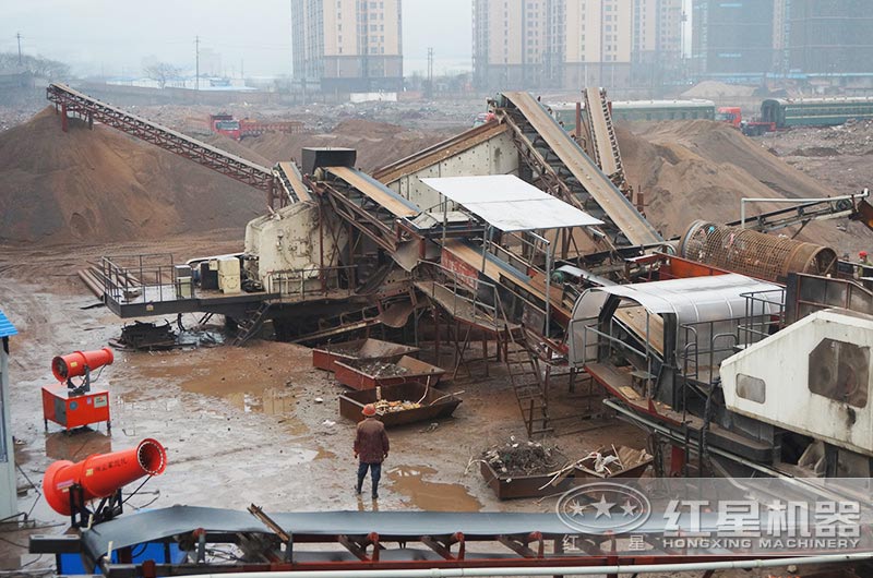 湖南株洲建筑垃圾處理現(xiàn)場 湖南株洲建筑垃圾處理現(xiàn)場