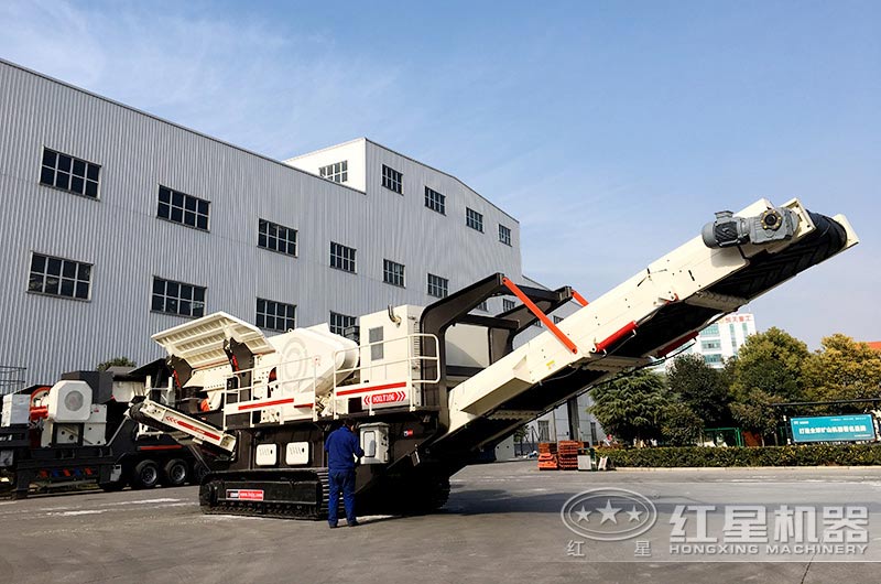 履帶式移動顎破機 履帶式移動顎破機