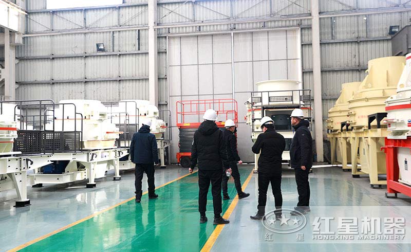 河沙制沙機客戶參觀 河沙制沙機客戶參觀