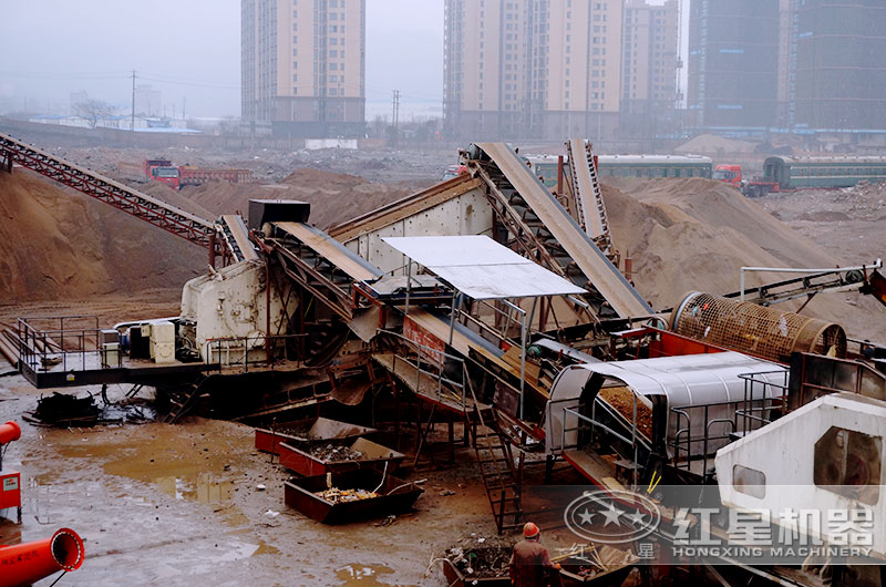 建筑垃圾處理現場 建筑垃圾處理現場