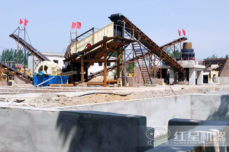 全套制砂洗沙生產現場 全套制砂洗沙生產現場
