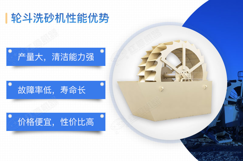 輪斗洗砂機優勢 輪斗洗砂機優勢