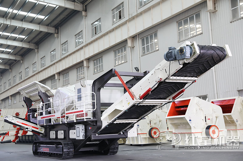 履帶式柴油機(jī)帶破碎機(jī) 履帶式柴油機(jī)帶破碎機(jī)