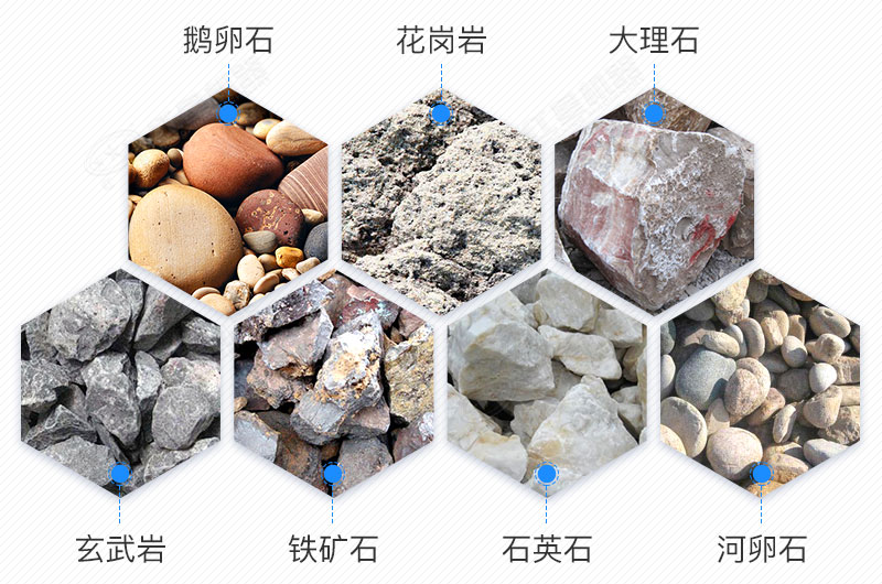 較常用于機制砂的石頭種類 較常用于機制砂的石頭種類