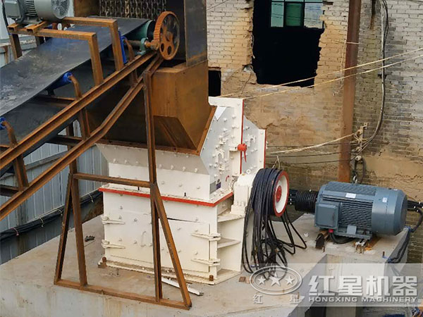 細碎制砂機作業現場 細碎制砂機作業現場