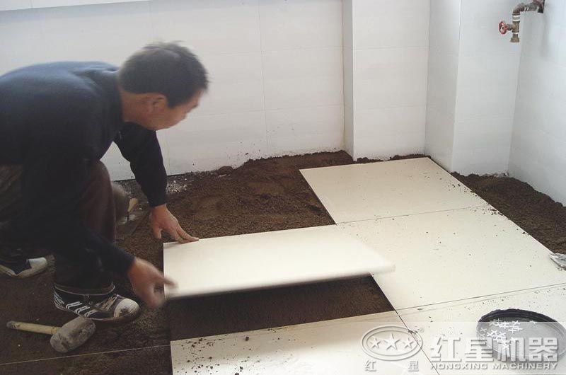 鋪地磚用石粉和沙子哪個好？制粗石粉用什么制沙機？